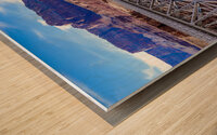 Bridging Horizons: Navajo Bridges Amidst Desert Grandiosity Wood print