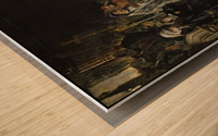The Funeral Wood print