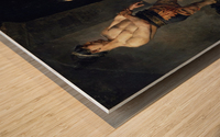 Gladiadores despues del combate Wood print