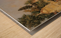 Spanish and Prado Wood print