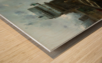 Amenaza de naufragio Wood print