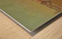Visiting the fair Wood print