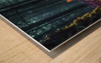 enchanted forrest Wood print