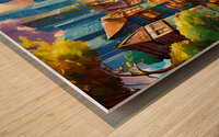 Urban Charm - GIA2401-0176-PIN Wood print