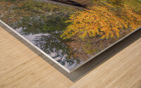 Indian Creek Covered Bridge Wood print