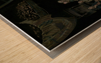 Taking care of the elderly Wood print
