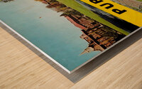 purdue university lafayette indiana Wood print