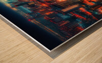 Metropolitan Light - GIA2401-0178-ILU Wood print