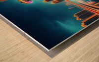 Urban Mirror - GIA2401-0179-ILU Wood print