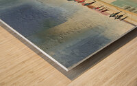 Beachcombers Wood print