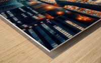 Luminous Ways - GIA2401-0181-ILU Wood print