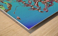 Dalima Wood print