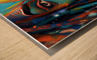 Serious Wood print
