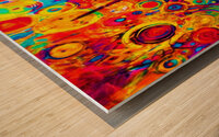 Abstract Wood print