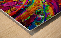 Abstract Ideas  Wood print