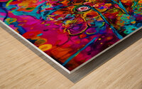 Abstract Method Wood print
