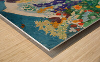  blumen am berg by babberger Wood print