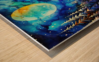 West Coast Canvas  Wood print