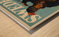 sweden vintage travel posters 1920s 1930s Wood print