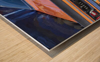1973 Hemi Orange Dodge Challenger 340 X 1 Wood print
