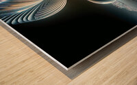 Real Escape Wood print