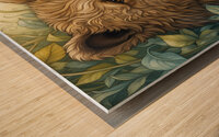 Whimsical Bear Wood print