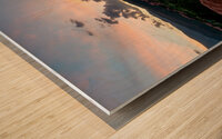 Magic Hour Colorado Sunset Wood print
