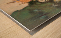 early 1900s university of missouri campus art Wood print