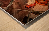 1960s new york rangers remix  Wood print