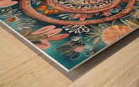 205430 boho painting   xl 1024 v1 0 1 Wood print
