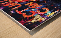 Actually I Can  Wood print