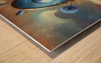 Cosmic Reflection - GIA2401-0188-PIN Wood print