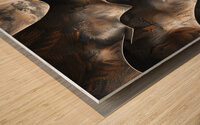 Cupping Wood print