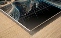 Ineffable Wood print